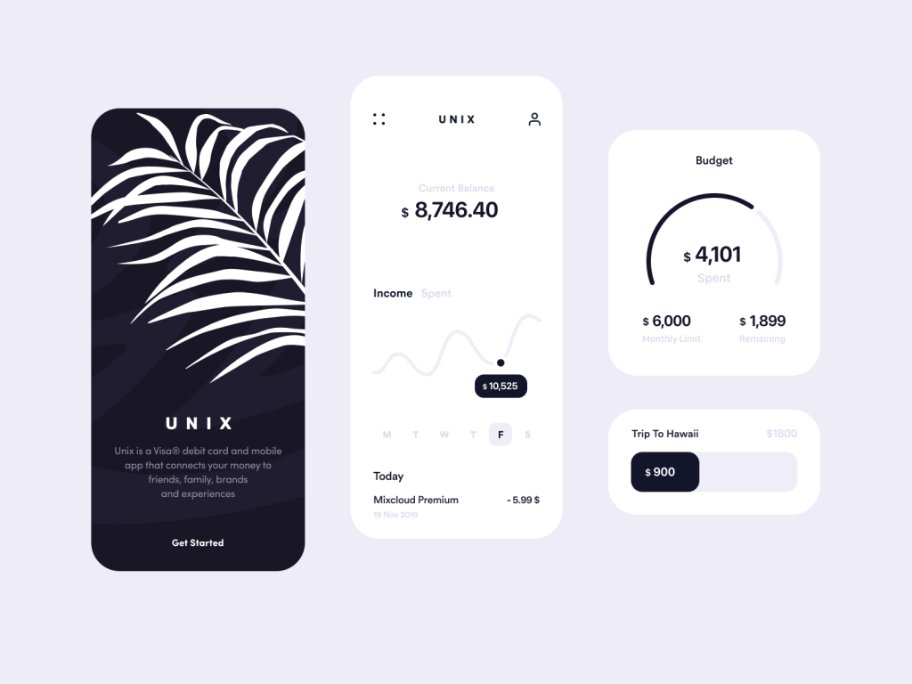 banking app design