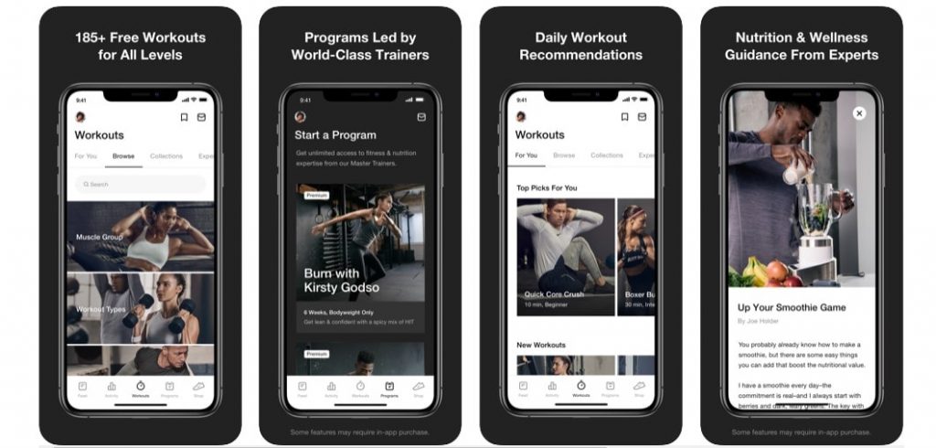 nike training club app
